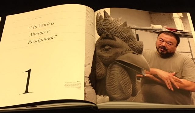 Ai Weiwei: Circle of Animals, page spread with Ai Weiwei