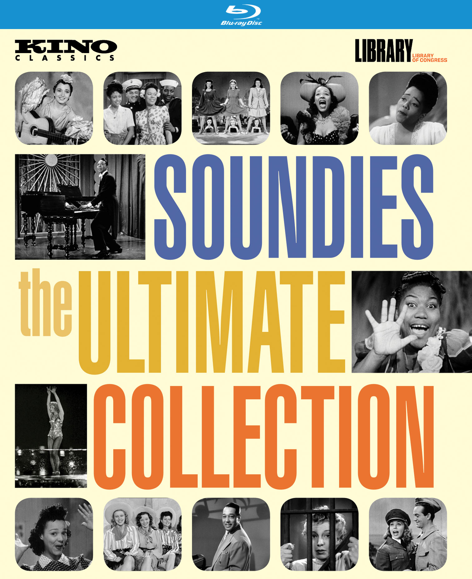 Cover image for "Soundies the Ultimate Collection," coming soon from Kino Lorber
